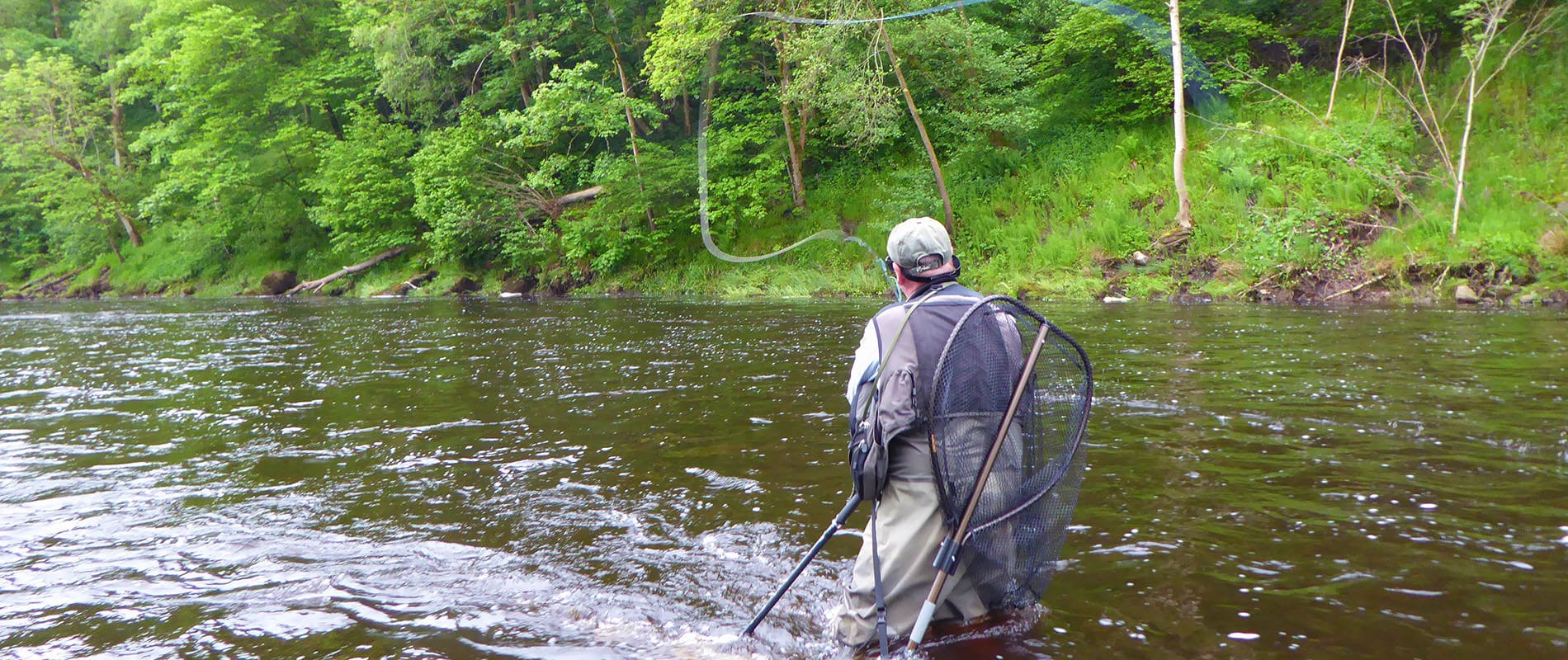 Fly Fishing on the River Tyne